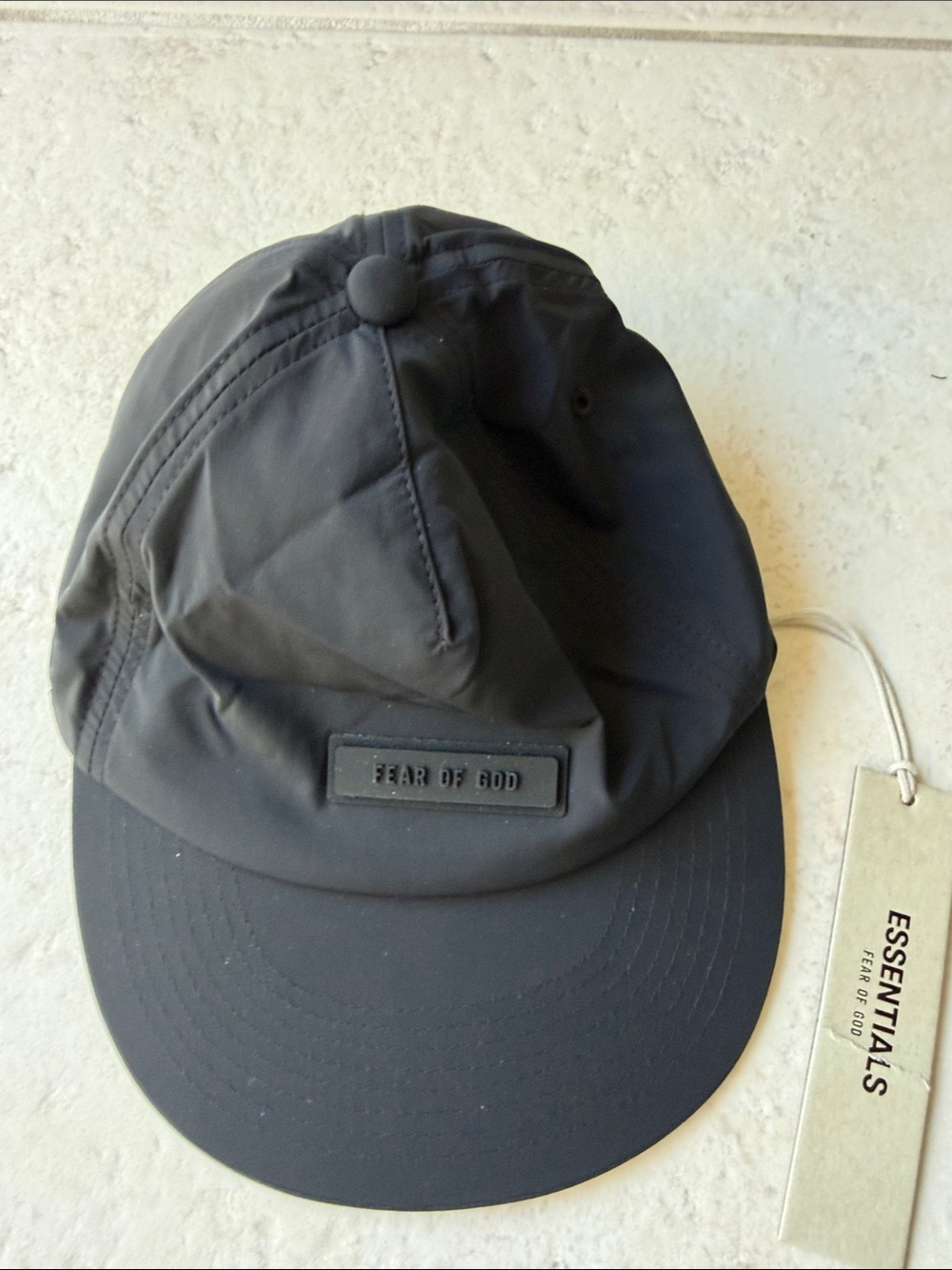 Fear of God Essentials Black Cap